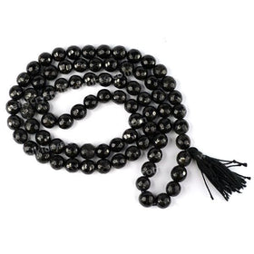 Black Tourmaline Crystal Mala