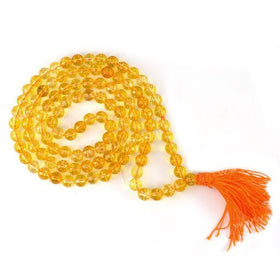 Citrine Crystal Mala