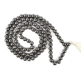 Hematite Crystal Mala