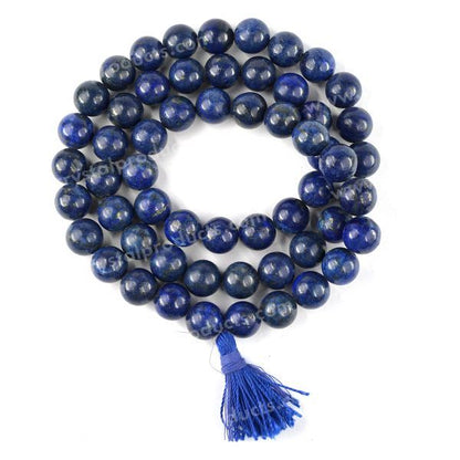 Natural Crystal Stone 12 mm Round Beads Mala for Unisex