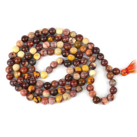 Mookaite Jasper Crystal Mala