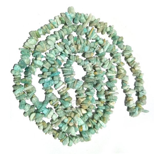 Natural Crystal Stone Chip Beads Mala / Necklace