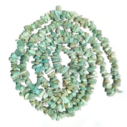 Natural Crystal Stone Chip Beads Mala / Necklace
