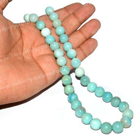 Amazonite 10 mm beads for bracelet mala making