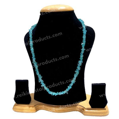 Apatite Chip Mala / Necklace
