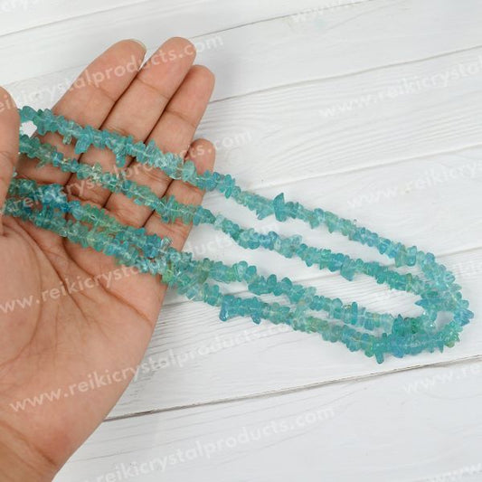 Apatite Chip Mala / Necklace