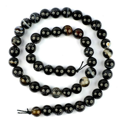 Natural Crystal Stone 8 mm Round Loose Beads 45-50 pcs for Making Bracelet Mala Necklaces