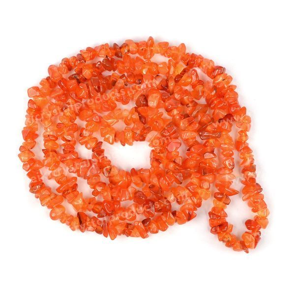 Natural Crystal Stone Chip Beads Mala / Necklace