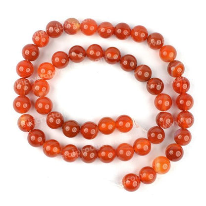 Natural Crystal Stone 8 mm Round Loose Beads 45-50 pcs for Making Bracelet Mala Necklaces