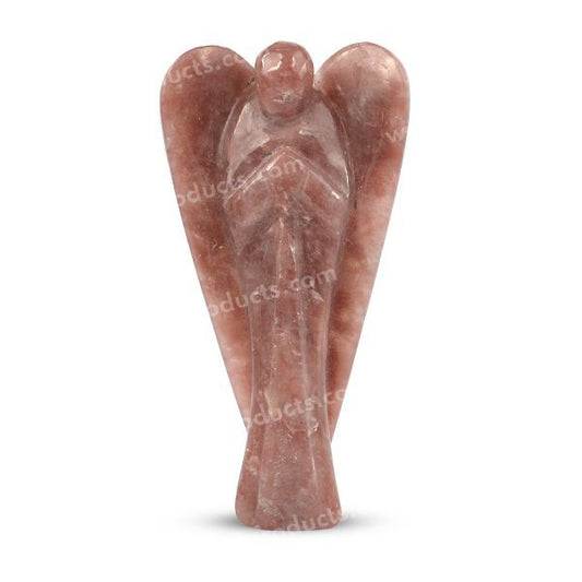 Cherry Quartz Angel Charged By Reiki Grand Master