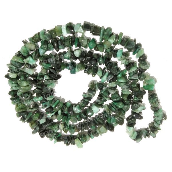 Natural Crystal Stone Chip Beads Mala / Necklace