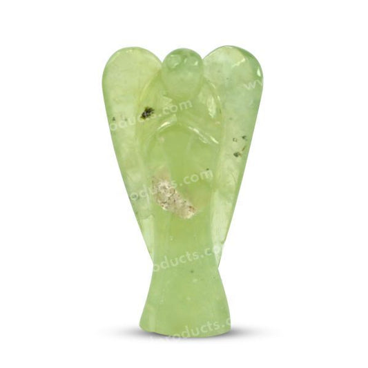 Epidote/Prehnite Crystal Angel Charged By Reiki Grand Master