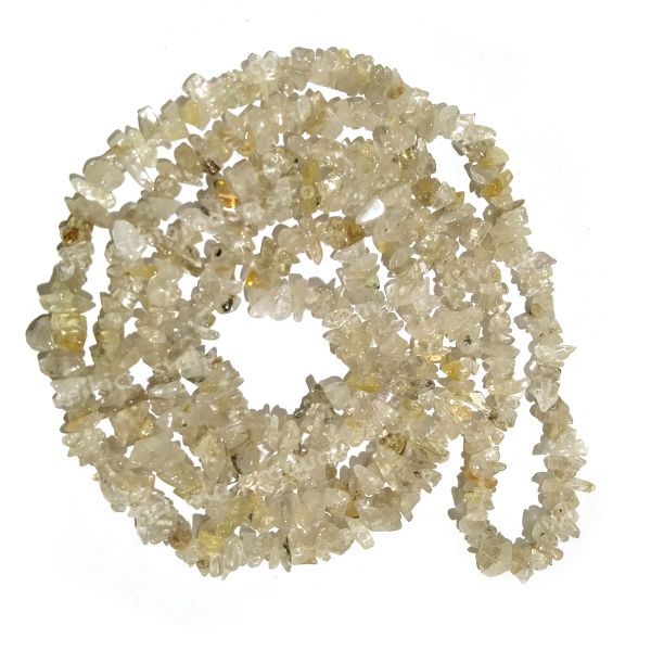 Natural Crystal Stone Chip Beads Mala / Necklace