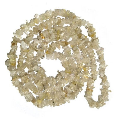 Natural Crystal Stone Chip Beads Mala / Necklace