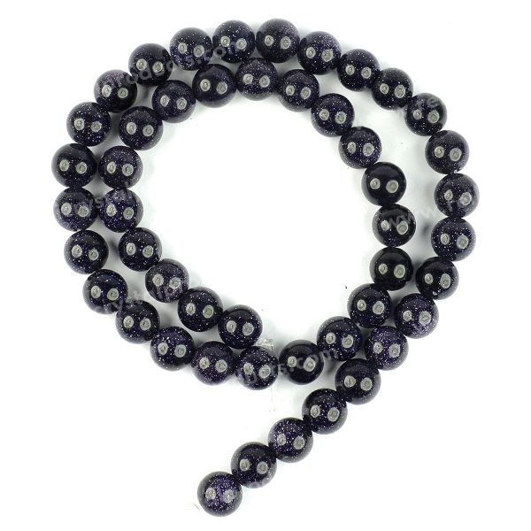 Natural Crystal Stone 8 mm Round Loose Beads 45-50 pcs for Making Bracelet Mala Necklaces