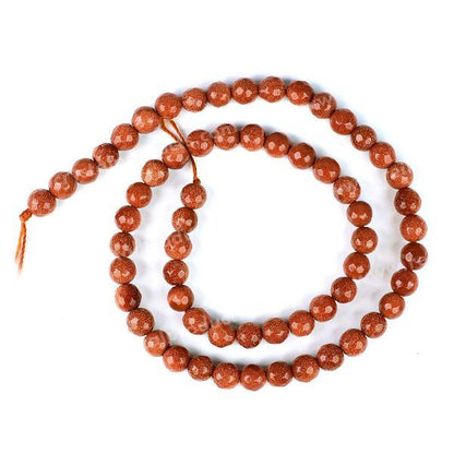 Natural Crystal Stone 6 mm Faceted Loose Beads 65-70 pcs for Making Bracelet Mala Necklaces