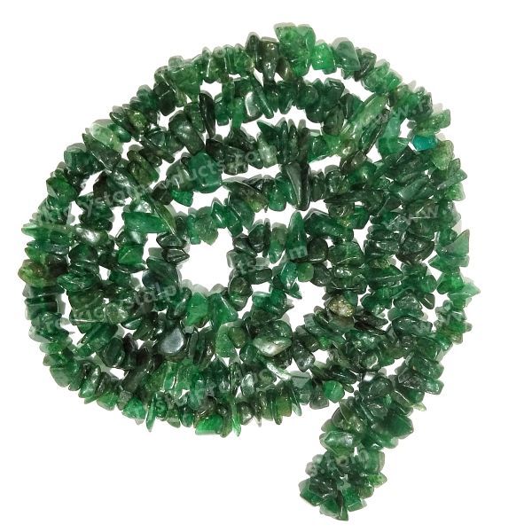 Natural Crystal Stone Chip Beads Mala / Necklace
