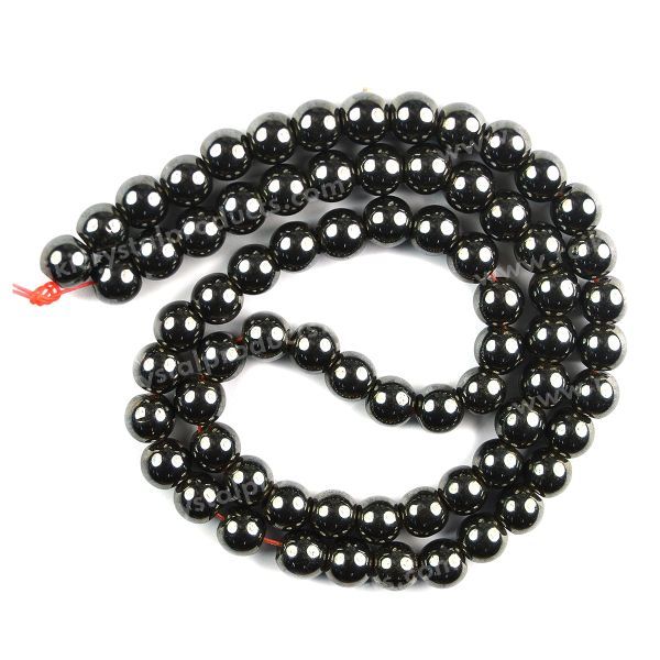 Natural Crystal Stone 6 mm Round Loose Beads 65-70 pcs for Making Bracelet Mala Necklaces