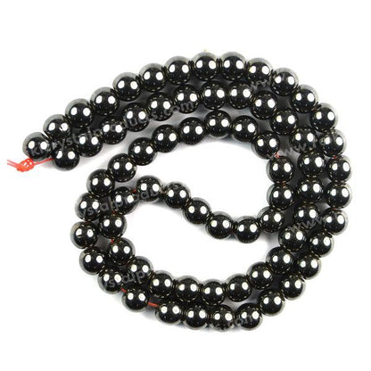 Natural Crystal Stone 6 mm Round Loose Beads 65-70 pcs for Making Bracelet Mala Necklaces