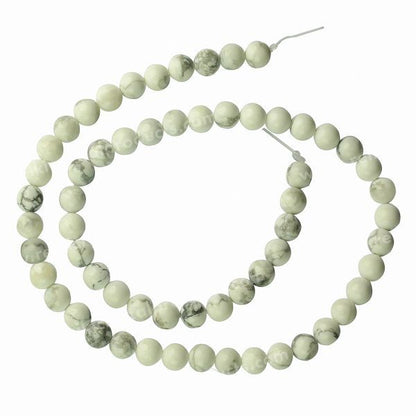 Natural Crystal Stone 6 mm Round Loose Beads 65-70 pcs for Making Bracelet Mala Necklaces