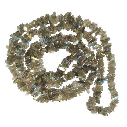 Natural Crystal Stone Chip Beads Mala / Necklace