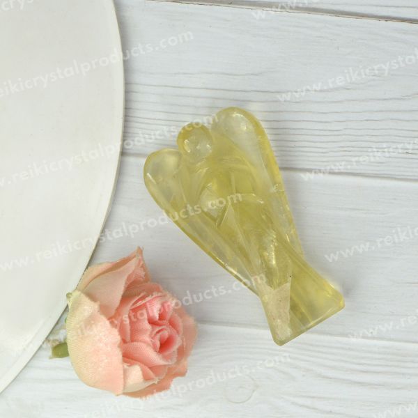 Natural Crystal Angel Size 5 cm (2 inch)