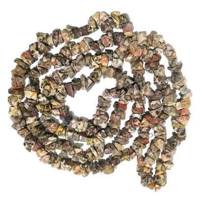 Natural Crystal Stone Chip Beads Mala / Necklace