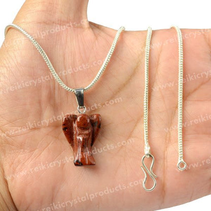 Mahogany Obsidian Pendant With Chain