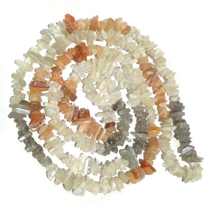 Natural Crystal Stone Chip Beads Mala / Necklace
