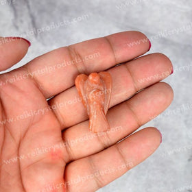 Natural Crystal Angel Size 2.4 cm (1 inch)