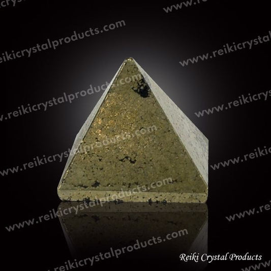 Natural Pyrite Pyramid 20-25 mm