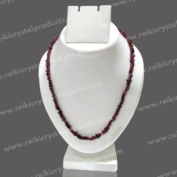 Ruby Chip Mala / Necklace