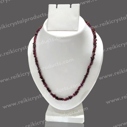 Ruby Chip Mala / Necklace