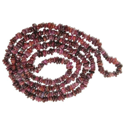 Ruby Chip Mala / Necklace