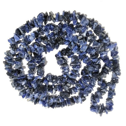Natural Crystal Stone Chip Beads Mala / Necklace