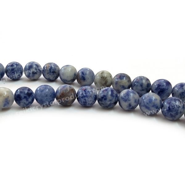 Sodalite 10mm round gemstone beads for necklace design