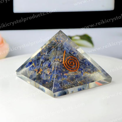 Natural Orgone / Orgonite Pyramid 50 mm