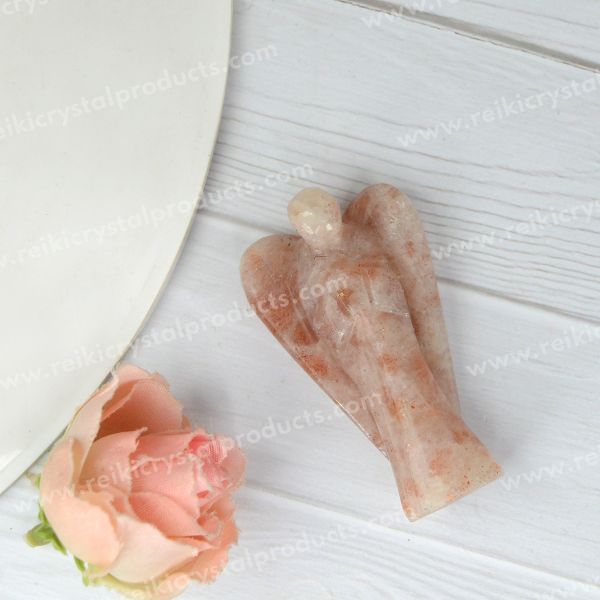 Natural Crystal Angel Size 5 cm (2 inch)