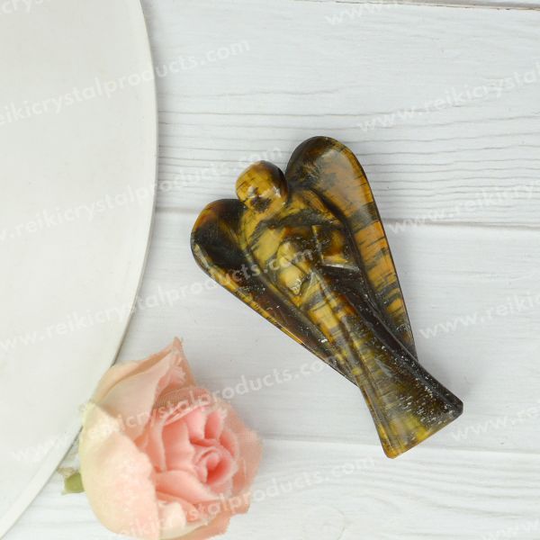 Natural Crystal Angel Size 5 cm (2 inch)