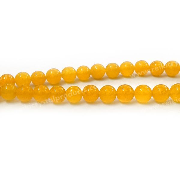 Yellow Aventurine 10mm round gemstone beads for necklace design