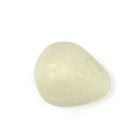 White Agate Single Tumble Stone Pack of 1 pc