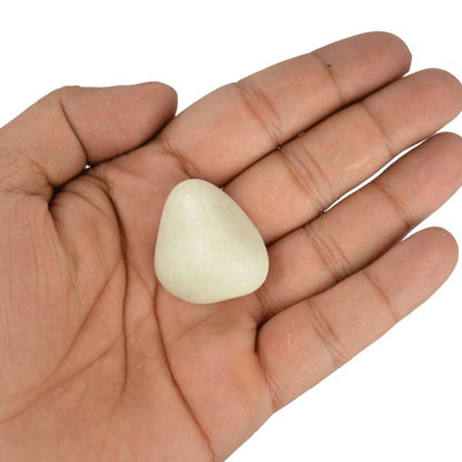 White Agate Tumble Stone