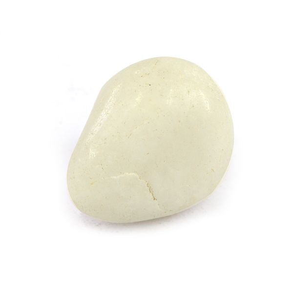 White Agate Single Tumble Stone Pack of 1 pc