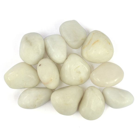 White Agate Tumble Stone
