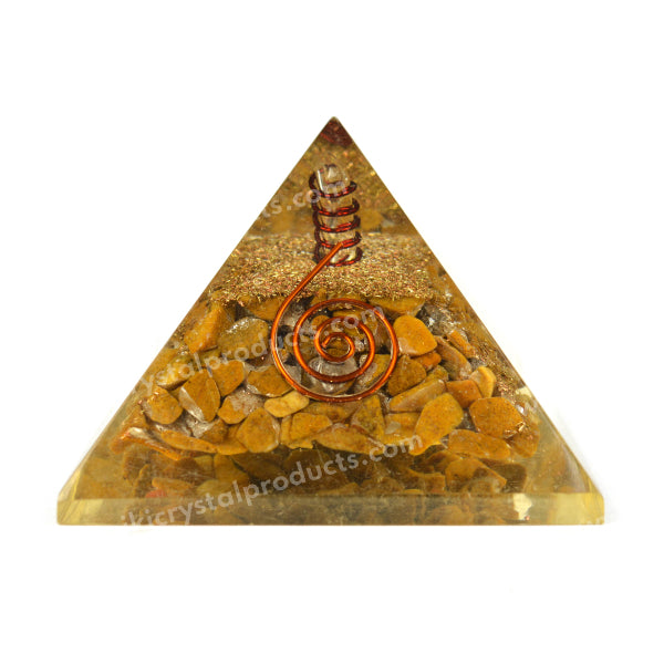 Natural Orgone / Orgonite Pyramid 70 mm