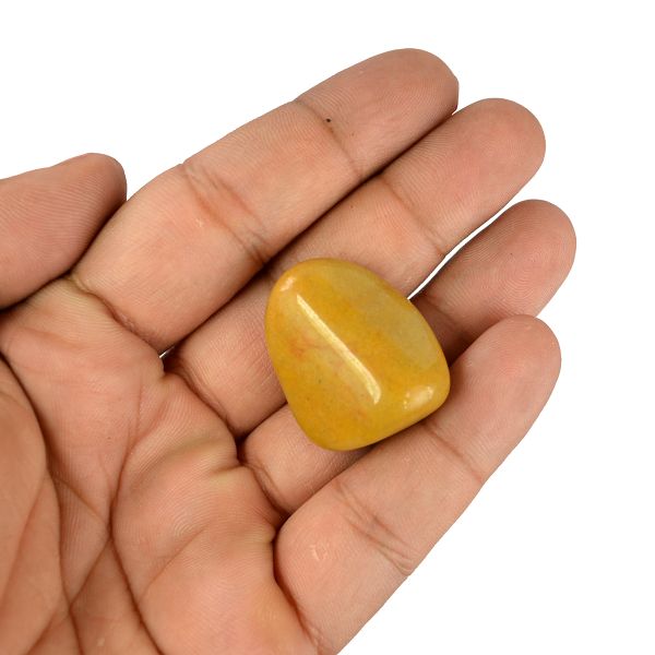 Yellow Jasper Tumble Stone