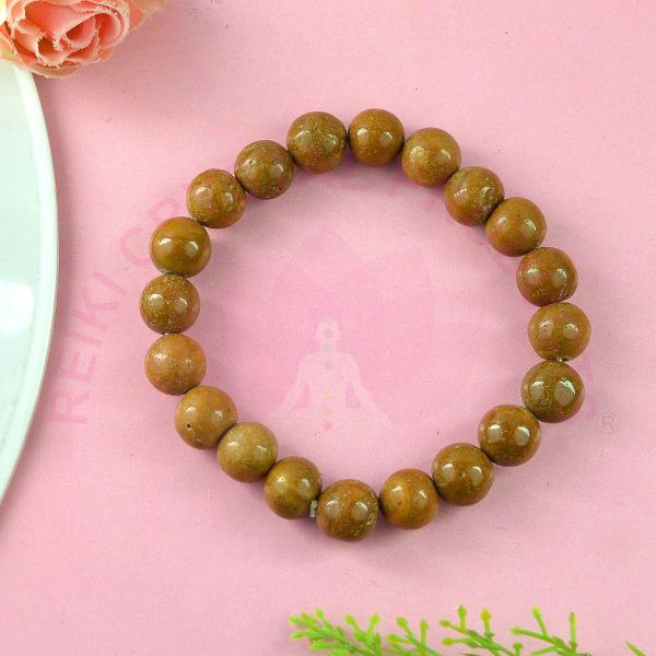 Natural Crystal Stones 8 mm Round Bead Bracelet