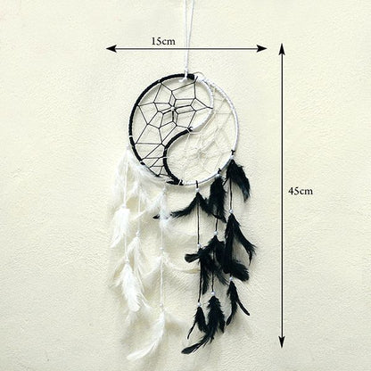 Yin Yang Dream Catcher Wall Hanging 1 pc