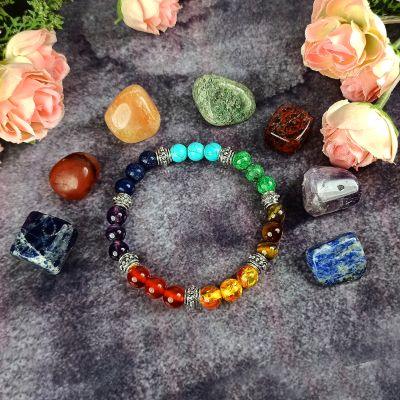 Reiki Crystal Products Natural Apatite Bracelet 8mm for Reiki Healing and Vastu Correction Protection Concentration Spirituality and Increasing Creativity