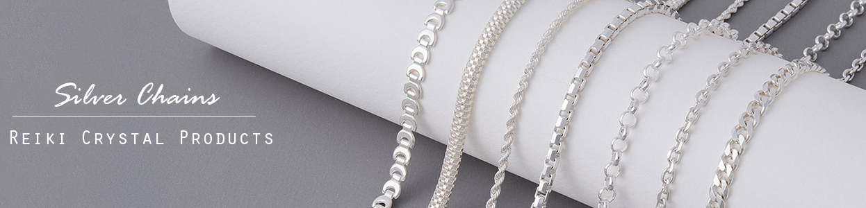 White Metal Chain